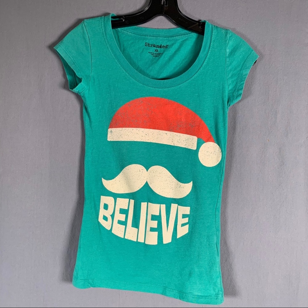 Stranded Christmas Believe Santa Tee (XS)